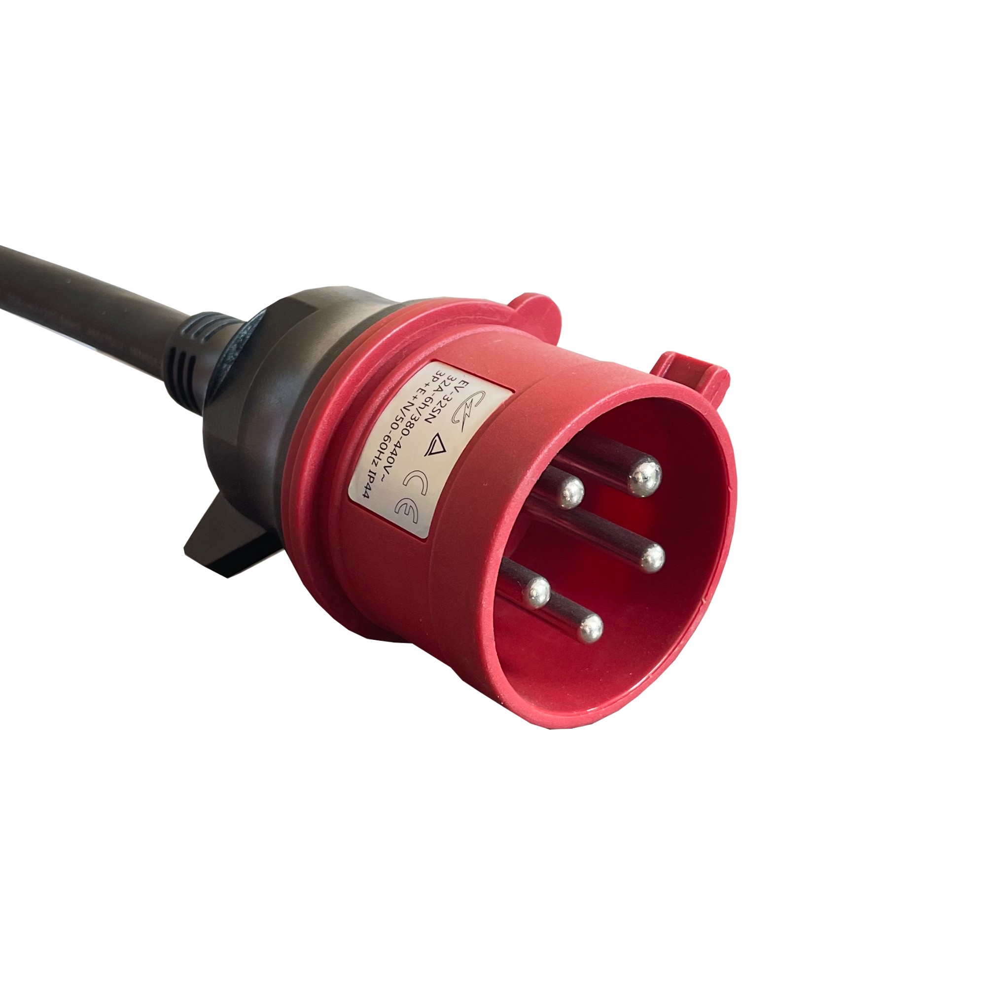 CEE Three Phase 16A 32A Plug built-in NTC Thermistor for Model 2 EV Charger