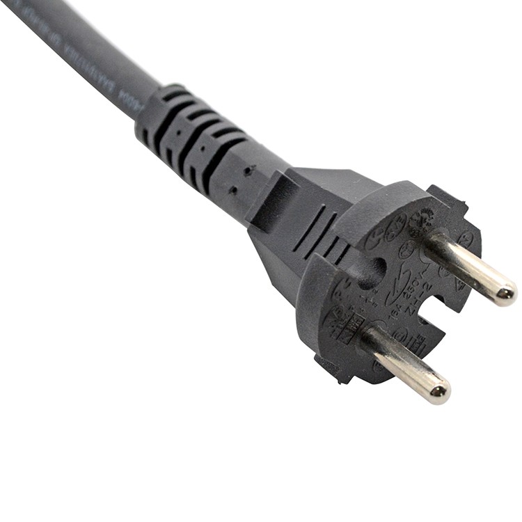 Europe CEE7/17 Power Cord without grounding