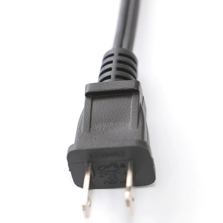 UL & ETL Approved NEMA 1-15P Plug Type A Power Cord