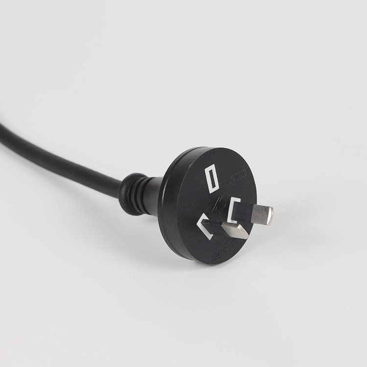 SAA Approved 10A 250V 2 Pin Plug Type I Power Cord 