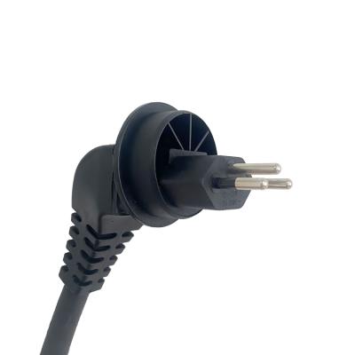 Swiss Plug Type J Power Cord built-in NTC Thermistor for Model 2 EV Charger