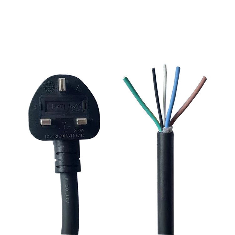 UK BS Plug type G power cord built in NTC Thermistor for Model 2 EV charger dedicated plug